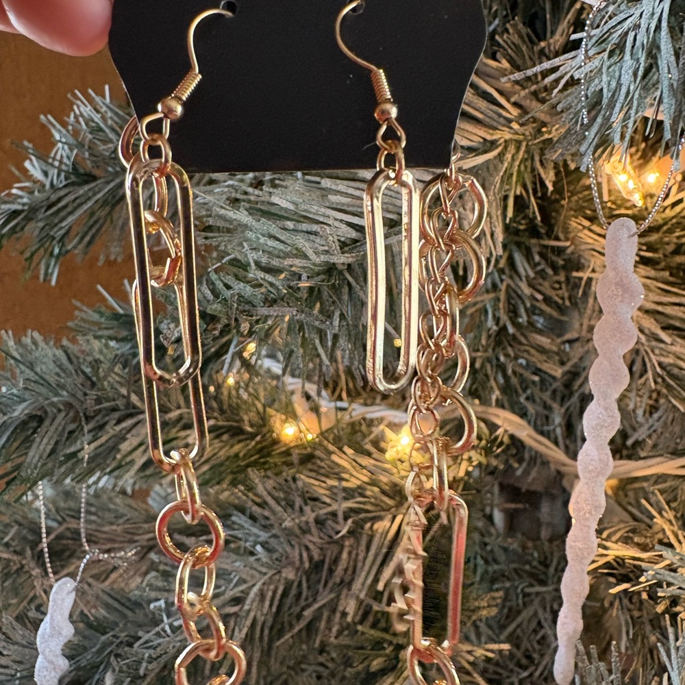 Paparazzi Gold Chain Earrings